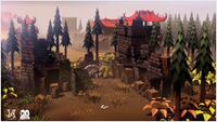 An official 3d render of the Shayzia Ruin, by Mod West.