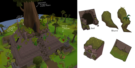 Concept art for the Crypt of Tonali, by Mod Jerv.