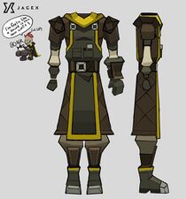 Updated concept art for the Smiths' Uniform.