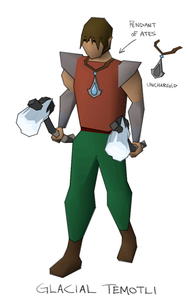 Concept art of the Pendant of Ates, by Mod Jerv.