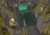 The building housing the Last Man Standing minigame.