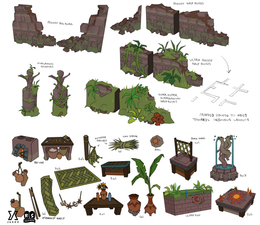 Concept art for Tal Teklan, by Mod Jerv.
