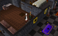 Lumbridge Castle prior to the 2005 graphical rework
