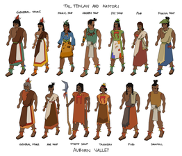 Concept art for shopkeepers around Varlamore, by Mod Jerv.