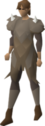 Yak-hide armour on body type B.