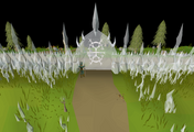 The entrance to Prifddinas prior to city becoming accessible.