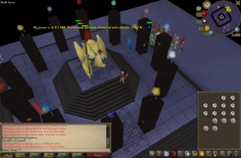 Prototype of Guardians of the Rift from the December 2020 Gielinor Gazette, when the project was known as Guardians of Gielinor.