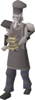 The Culinaromancer throws his books to create his food-based minions.