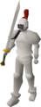 An Initiate White Knight (level 36)