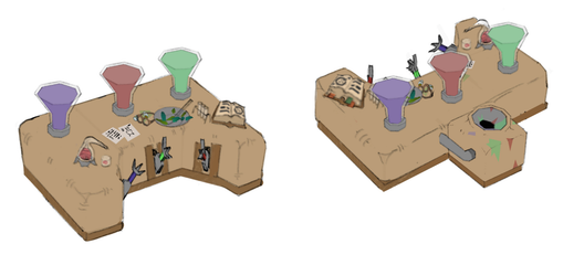 Revised concept of the reagent mixer, by Mods Grub and Jerv.