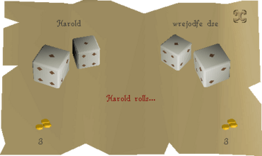 Harold's roll...