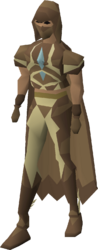 The graceful outfit in the Trailblazer League colours.