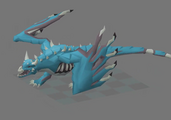 Pre-release model of Vorkath.