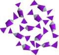 Ten purple sweets