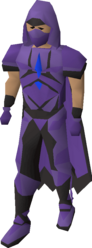 The outfit in the colours of Arceuus.