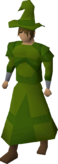 A player wearing Xerician robes.
