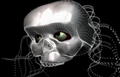 Guthix's appearance in the (non-canonical) god letters, depicting Guthix as a floating skull with tendrils.