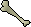 Bone club.png: Cave goblin guard drops Bone club with rarity 20/128 in quantity 1