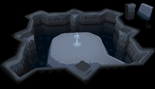 Concept art of Amoxliatl's chamber, by Mod Jerv.