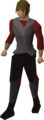 Red vest and pants