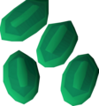 Four snape grass seeds