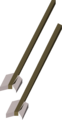Two flighted ogre arrows