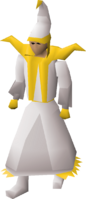 Light mystic robes on Body Type A.