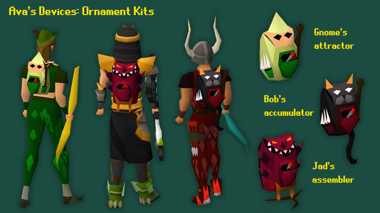 Concept art of a hypothetical ornament kit for Ava's devices, by Mod Skylark, requested by discord user GrilledCheeseSandwich.