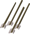 Four flighted ogre arrows