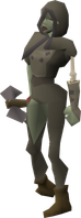 A variant of ranged armoured zombie.
