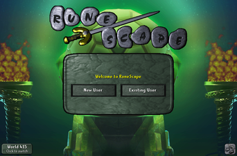 The login background commemorating the quest upon release.