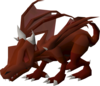 Baby red dragon