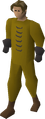 Plague suit on body type A.