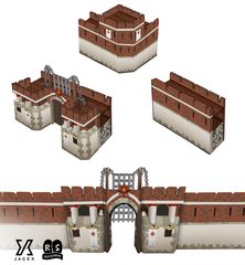Concept art of the city's outer wall, by Mod Grub.