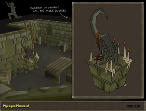 Concept art of the Myreque shrine, by Mod Jerv.