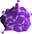 One hundred purple sweets