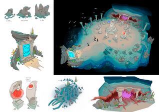 Concept art of the Temple of the Eye, by Mod Jerv.
