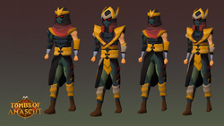The finalized models of Masori armours by Mod Soffan.