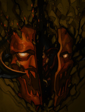 Official artwork of the Doom of Mokhaiotl, by Mod Jerv.