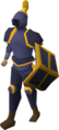 Mithril gold-trimmed set (lg)