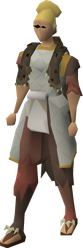 Mixed hide armour on body type B.