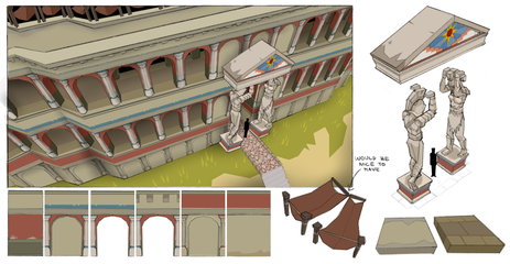 Concept art of the entrance, by Mod Jerv.