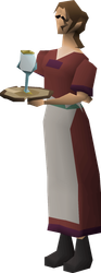 The butler's uniform on body type B.