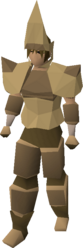 The full splitbark armour set on body type A.