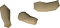 Three marigold seeds