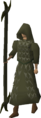 Ahrim the Blighted's equipment on body type B.