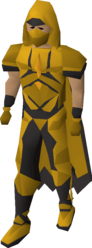 The outfit in the colours of Lovakengj.