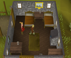 The interior of the house that existed before being changed into The Sheared Ram.