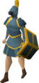 Rune gold-trimmed set (sk)