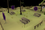 A view of the challenge area before being moved to Ferox Enclave.